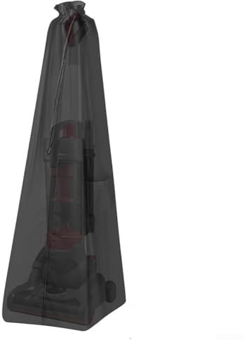 Upright Vacuum Cleaner Cover Bag Made of 210D Material, for Safe Storage (black)