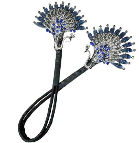 Elegant Hair Bun Maker Peafowl Curl Shaper Lazy Hair Curler Anfänger Freundliche Haarnadel Engelsflügel Design Perfekt für Valentinstag Muttertag Einfach zu bedienen für Frauen