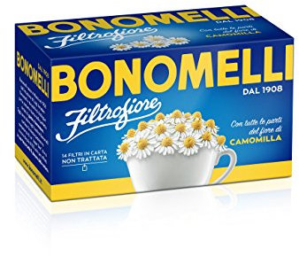 Bonomelli Filtrofiore Tutte Le Parti del Fiore di Camomilla, 14 Filtri