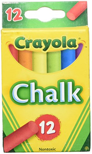 CRAYOLA CHALK COLOUR 12PK, (Pack Of 1)
