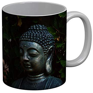 Fabulous Mug Céramique Bouddha de Bronze Style Chinois