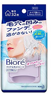 Biore Makeup Remover Clear Wipe off Sheet - 32sheets