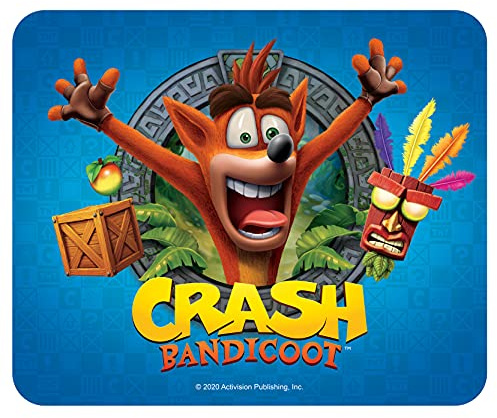Abystyle Crash Bandicoot, Tappetino per Mouse Morbido, Motivo: Crash