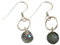 Ohrring Prehnit, Ohrhänger 925 Sterling Silber, Silberschmuck