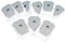 Lot de 9 sacs d'aspirateur de qualité supérieure pour iRobot i7 et S9 et autres - Pour tous les modèles Clean Base - Par exemple i3 i3+ i4 i4+ i6 i6+ i7 i7+ i8 i8+ s9 s9+ 3550 6550 7550 8550 9550