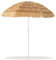TIENDA EURASIA - Sombrilla de Playa Coco Artificial - Sistema Plegable con Tubo de Acero - Proteccion UV - Ø 180 cm - Ideal para Playa, Terraza o Jardin