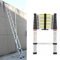 Scala Telescopica in Alluminio da 5 m - Antiscivolo, Allungabile, Multiuso Con 13 Pioli - Facile da Trasportare, Portata 150 kg, EN131