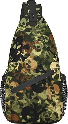 Cartoon Alpaka Sling Bag Crossbody Sling Rucksack Schulter Brusttasche Reise Wandern Daypack für Damen Herren Outdoor Sports
