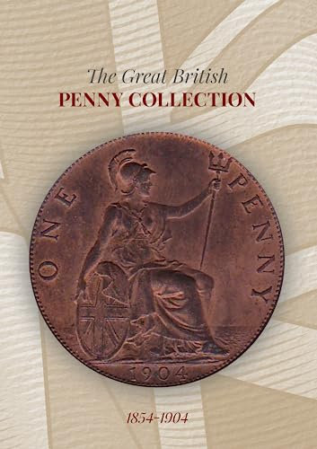 Cambridgeshire Coins New Great British Penny Coin Hunt Album Folder Collectors 56 Coin Slot 1854-1904 Xmas Gift Birthday Present