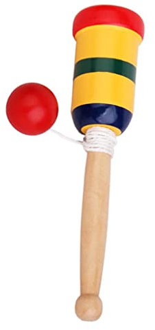 Adult Wooden Toy Skill Ball Kendama Juggling Ball Educational Toy