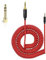Lusgawer QC45 Coiled Audio Cable,Replacement Audio Cable Cord Compatible with Bose QC45/QC35/QC35 II/NC700 Headphones,2.5mm to 3.5mm(1/8) Extension Wire with 6.35mm(1/4) 6-16ft, Red