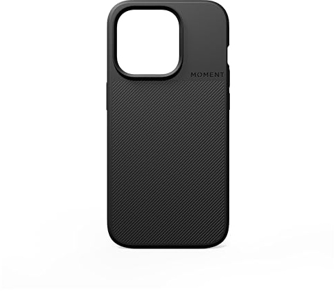 MOMENT Camera Case for iPhone 15 Pro | MagSafe | Kompatibel QuickLock Filters T-Series Lenses (Drop-In Mount separat erhältlich) | Schwarz