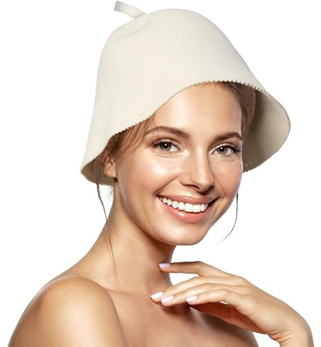 LUMERAM Saunahut 1 Stck - Merinowolle