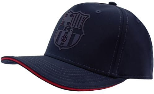 ms móvil shop Cappellino FC Barcelona Barça Prodotto Ufficiale Adulto Unisex., blu scuro, 30