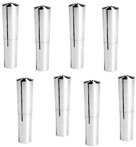 MK2 Direktspannzangen Set MK2 M10 2-12 mm 8 Zangen 503E Taper Collets