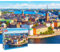 Puzzle 1000 Teile, Erwachsene und Kinder Puzzle 1000 Teile,High Difficulty Familienpuzzlespiel-Stockholm, Schweden Puzzles