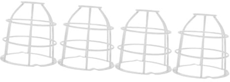 Gatuida 4pcs Detector Protector Cover for Alarm Sensors Wire Mesh Guard for Home and Business Safety Easy Installation Comprehensive against Damage