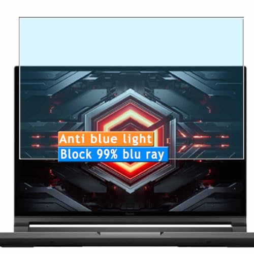 Vaxson 2 Stück Anti Blaulicht Schutzfolie, kompatibel mit Xiaomi Redmi G Pro 2024 16 Laptop, Display Bluelight folie folien Displayschutzfolie ( nicht Panzer Schutz Glas folie SchutzGlas )