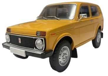 CUTSUGOK maßstabsgetreues Auto 1:18 for Lada NIVA 1600 Russische Wolga Geländewagen Legierung Modell Sammlung Souvenir Display Modellfahrzeug zum Sammeln