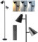 AManLife lampadaire sur pied salon, 160CM lampadaire tout métal, 18W 2000LM 3 couleurs 5 luminosités lampe salon, lampe sur pied adapté au salon, chambre, bureau(ampoule et télécommande incluses)