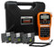 Brother PT-E110BP Contractor Kit: P-Touch Handheld Industrial Label Printer Plus 3 Tapes (up to 12mm Labels)