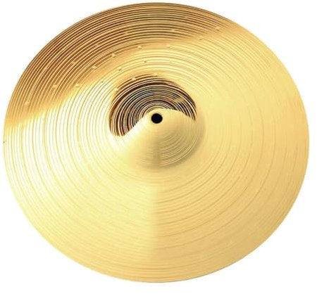 Fenteer Piatto Crash Professionale in Lega per Esercitarsi con La Batteria, 20 Inch