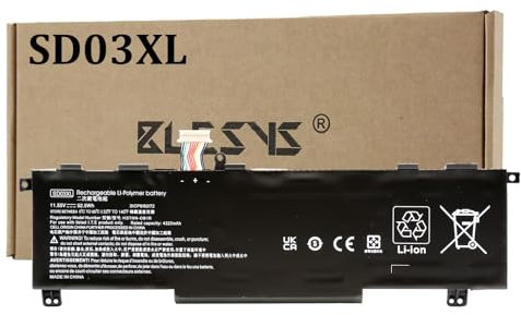 BLESYS Batterie pour Hp Victus 15-fa0000, 15-fb0000 SD03XL