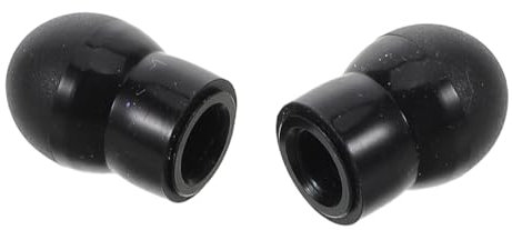 DEARMAMY 2 Piezas para los reducción de ruido de oído para los con cancelación de ruido accesorios para gel de sílice Black