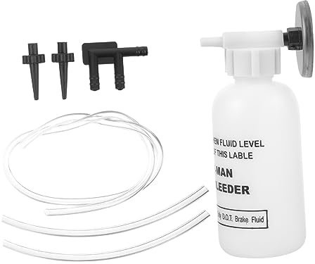 ZUNOXAZ 1satz Bremsenentlüftungsset Teilig Vakuumpumpe Für Effiziente Bremsflüssigkeitsentlüftung Auto ATV Magnetischer Ölbestehendes Kunststoffmaterial Werkzeug Für Professionelle