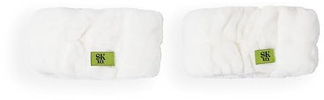 Revolution Skin Microfibre Anti-Drop Wristbands, For Face Washing, Water-Resistant & Mess-Free