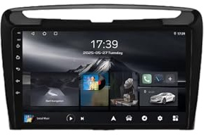 Android 15 Car Stereo Touch Screen 9 MP5 Player per Lancia Ypsilon 2012-2020 Lettore multimediale GPS con BT Radio WIFI Telecamera Posteriore(YA4 4+64G)
