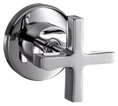 Hansgrohe Farbset Citterio für Unterputz-Absperrventil mit Kreuzgriff, verchromt, 39965000
