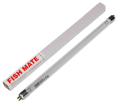 Fish Mate 8 Watt Replacement UV Bulb for Pressurized Pond Filters | Genuine Replacement Part For Precise Fit & Dependable Operation, Reliable, Long-Lasting Performance, Quick & Easy To Install