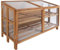 Esschert Serre en Bois/Verre Marron 80 x 119 x 60 cm Marron