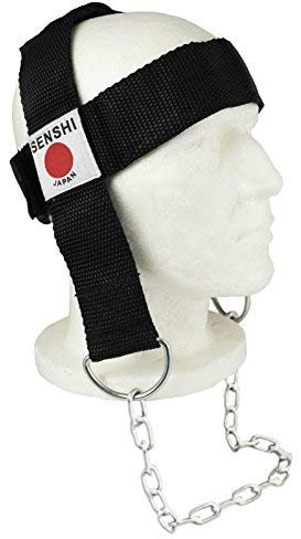 Nacken- / Kopftrainer Deluxe Baumwolle mit Gürteln und Kette