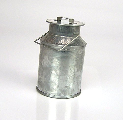 Kimmerle Miniatur Milchkanne aus Blech 6,5x4 cm. Krippe, Weihnachtskrippe.