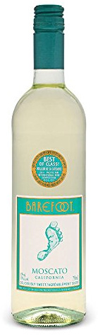 Barefoot Moscato White Wine 75cl Bottle x 2 Pack