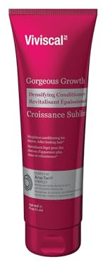 Viviscal Gorgeous Growth Densifying Conditioner für dickeres, volleres Haar | Ana:Tel proprietärer Komplex mit Keratin, Biotin, Zink | 240 ml