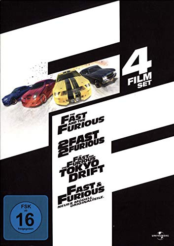 Fast & Furious (1-4 Film-Set) [4 DVDs]
