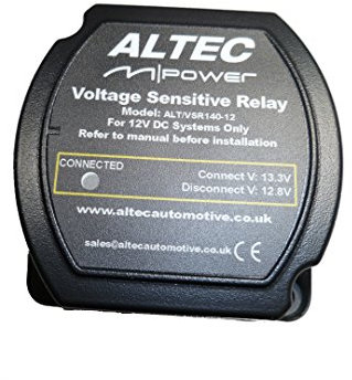 12V 140amp M-Power voltage sensitive/intelligent Split Charge Relay (SCR014A)