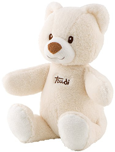 Trudi Bär Cremino Elfenbein Plüschtiere und Doudou-Spieluhren für Babys. Baby-Teddybären für Kinder. Neugeborenengeschenk für die ersten Monate | 25x35x13cm Größe M | Baby Cremino | Modell 18127