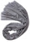 Prettystern Extra Großer Damen Stola fein weich XXL Pashmina-Schal 100% Wolle Umschalgtuch Schulter-Tuch Wollschal meliert Grau