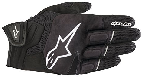 Alpinestars Motorradhandschuhe Atom Gloves Black White, Schwarz/Weiss, XL