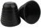TOMALL 60mm 70mm 75mm 80mm 85mm 90mm 95mm 100mm LED Staubschutz Einstellbare Beschneidung für Scheinwerfer Umrüstsatz (2er Pack)