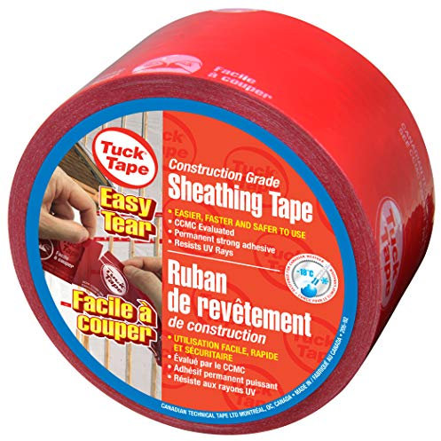 Tuck Tape Konstruktionsklebeband, Epoxidharzband, 6,1 cm x 65,8 m, Rot