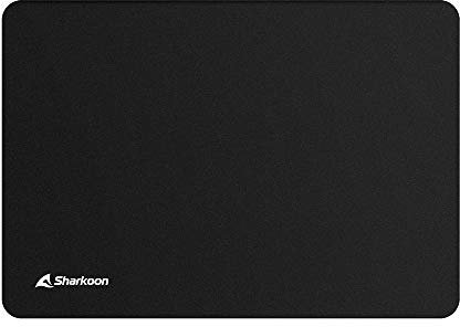 Sharkoon Mousepad Tappetino Gaming 1337 Mat Black V2 M, Lunghezza 28CM