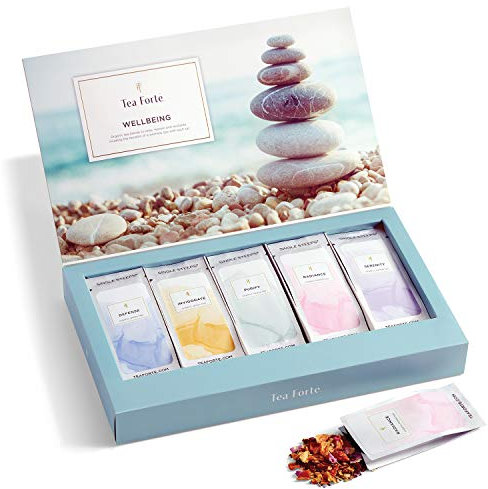 Tea Forte Wellbeing | Box 15 Einzeldosen | 5er-Sortimente