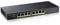 Zyxel Commutateur 8-Port GbE | PoE 60 Watt 802.3at | Smart Hybrid Mode Standalone ou Nebula Cloud | Montage en Bureau | Sans Ventilateur [GS1915-8EP]
