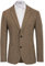 PJ PAUL JONES Herren Kerbe Revers 2 Knopf Blazer Vintage Tweed British Blazer mit Taschen (Braun, XXL)