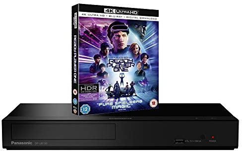 MULTIREGION Panasonic DP-UB150 DVD Regions 1-8 - Blu-ray Region B - Bundle Including Ready Player One